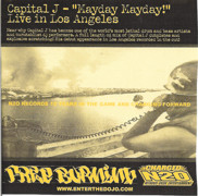 Capital J Mayday Mayday - Live In Los Angeles MIXCD