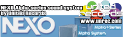 United Records & Sound Nexo Alpha-series Sound System Logo
